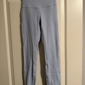Womens Light Blue lululemon Leggings